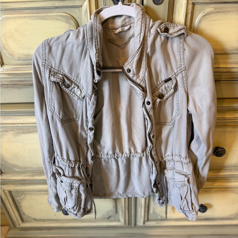 Max Jeans Beige Jacket